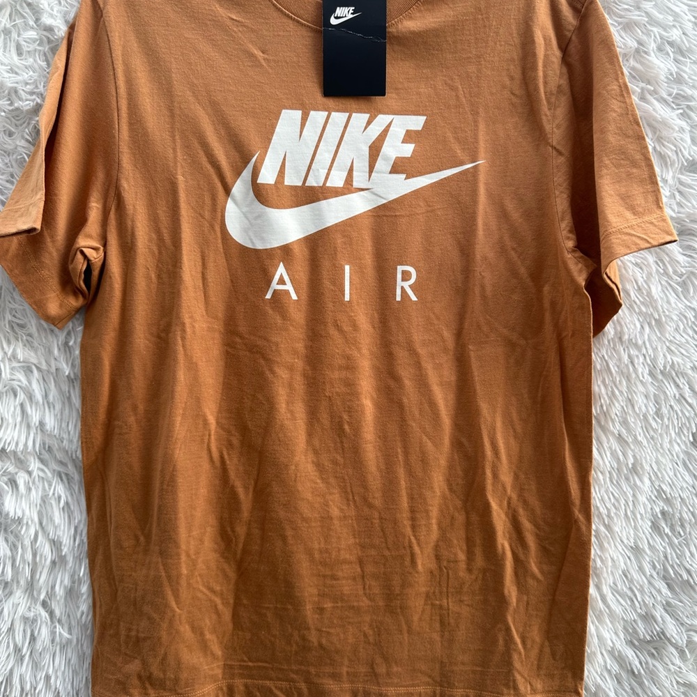 Nike Air Men's Tan color T-Shirt short sleeve